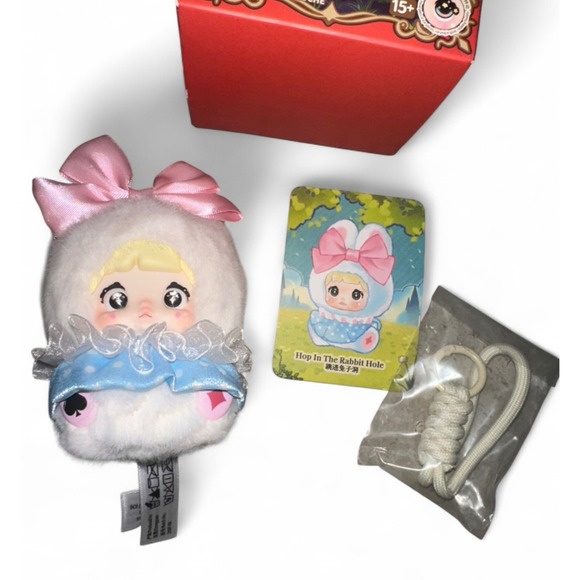 Nommi Fairytale Town Hop In The Rabbit Hole Plush Doll Blind Box Figure Alice - Picture 3 of 5